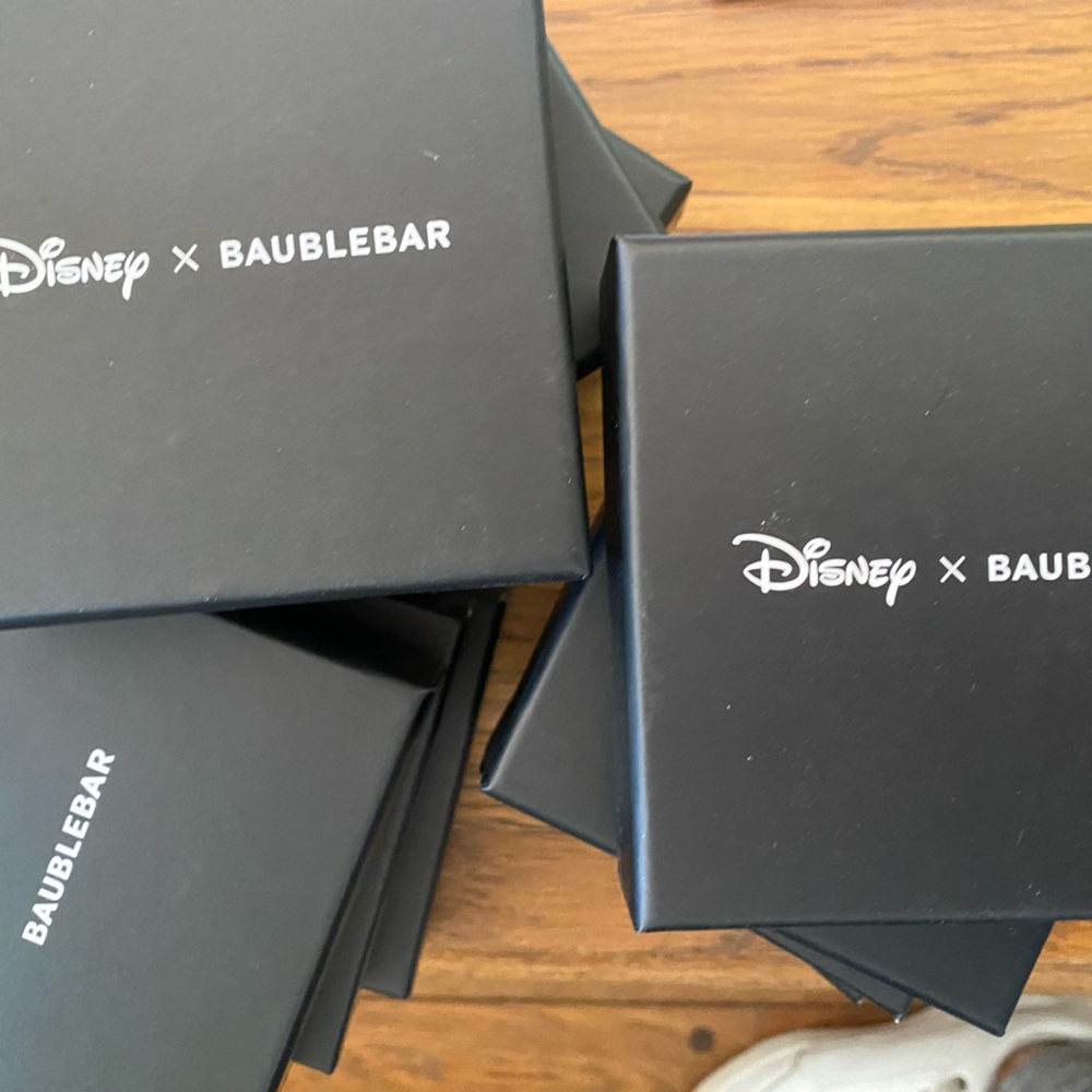 EMPTY Disney x bauble bar boxes